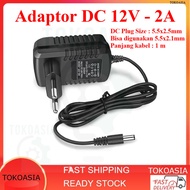 AC Adapter Input AC 100-220V-50-60Hz Output DC 12V 2 CCTVa DC Power Adapter Power Plug Charger Power