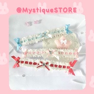 [Mystique STORE] BIB & HEADBAND FOR DOLL 15cm/20cm - Outfit for 15cm/20cm doll (size below descripti