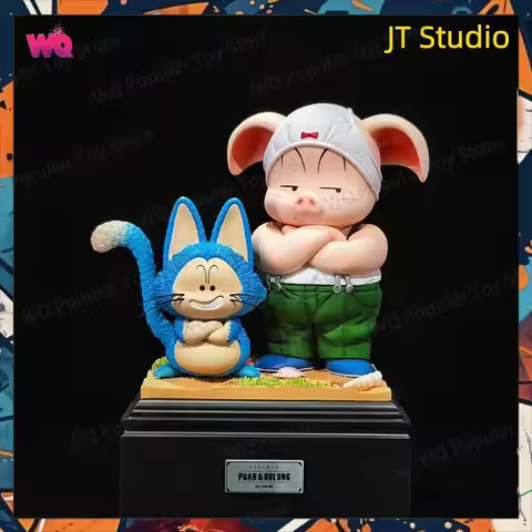 In Stock JT studio Dragon Ball Anime Figures Oolong&Puar Figures Childhood Series PVC Statue Collect