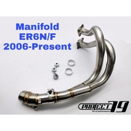 Project79 Exhaust Kawasaki ER6N / F Full System Piping Stainless Steel Ekzos Muffler Manifold ER6 ER