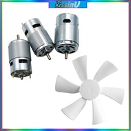 kiss 775 795 895 Electric Motor  Bearing Fan for DIY Model Car Small Drill Tool