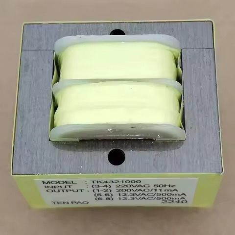 TK4321000 Dual 12.3V 500mA wall-hung boiler water heater power board transformer 200V11mA pin 8-pin