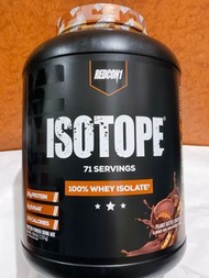 REDCON1 Isotope 100% Isolate Whey Protein 增肌奶粉/100% 分離乳清蛋白粉 Chocolate Peanut Butter 4.96lbs 朱古力花生醬味 