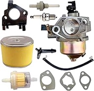 GX390 GX340 Carburetor with 17210-ZE3-505 Air Filter Replacement kit - Fits for Honda GX390 GX340U1 