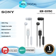 Sony IER-EX15C USB-C Wired In-Ear Headphones - EX15C
