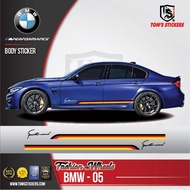 💥💥 BMW M PERFORMANCE CAR BODY STICKERS SET BMW-05