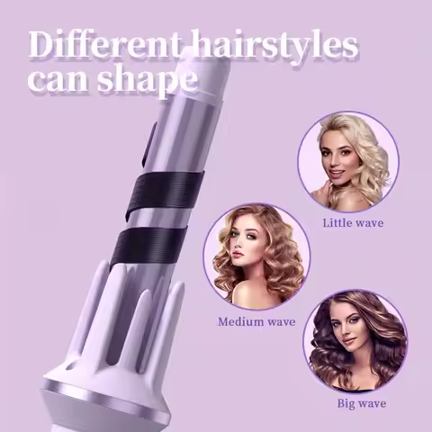Automatic Rotating Curling iron PTC heated Professional Curling iron Portable Air rotating negative 