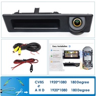 Ahd 1080P 180 ° Golden Trunk Handle Fisheye รถกล้องมองหลังสําหรับ BMW 3 5 7 Series X1 X3 X4 X5 F30 F