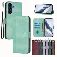 For Samsung Galaxy A04e A54 A14 A24 A34 A13 A53 A23 A33 A73 A03 A03s Phone Case Magnetic Wallet Retr