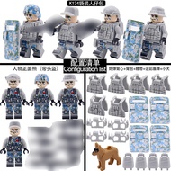 SWAT Military Soldier Mission Minifigures Toys Compatible with Classic Brick Gift