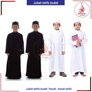 Jubah Tahfiz  Al Hera Putih Hitham Lelaki Tahfiz Jubah tahfiz Budak kanak - kanak tahfiz