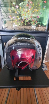 helm honda new scoopy/genio SNI original warna hitam