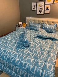 Combo ga trải giường vỏ gối vỏ gối ôm Huyền Anh Bedding Ga trải giường drap bo chun họa tiết đáng yê