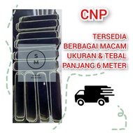 Besi Kanal C/Besi CNP 125 Tebal 2mm Panjang 6 Meter