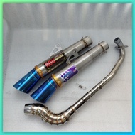 Kou MAHACHAI AUN exhaust pipe muffler pipe PNP for Wave100/110/125 xrm100/110/125 fury125 Rs125 Raid