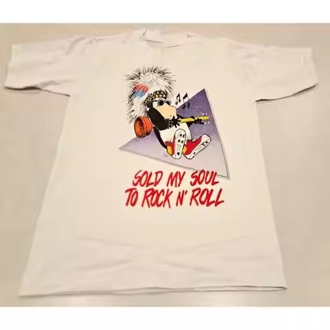 Bloom County Opus Sold My Soul To Rock N Roll T shirt S 4XL