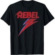 The Distressed David Bowie Rebel Music T-Shirt