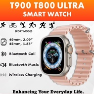 T900 Ultra T800 Ultra Pink Smart Watch Series Ultra Bluetooth Call Waterproof 49mm 45mm Wireless Cha