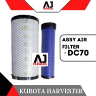 Assy Filter Air Cleaner Inner Outer DC70 Kubota Harvester 59700-26112