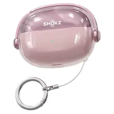 Security Lock Transparent Cover for Shokz OpenDots ONE E310 Case Cute Candy Color Earphone Case for