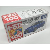 TOMY TOMICA 100 [LEXUS IS 350 F SPORT] 2014 NEW CAR STICKER