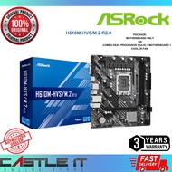 Asrock H610M-HVS/M.2 R2.0 LGA1700 Motherboard Intel 12th 13th Gen Combo Deal Core i3 i5 i7 Micro-ATX