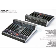 Mixer Audio Ashley 12 Channel Hero 12 Ashley Hero12 New Model Aux 5