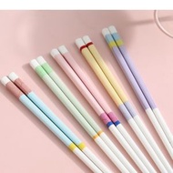 內地直送 - 家用陶瓷高檔筷子|創意簡約高顏值耐高溫防滑|防黴公筷可洗碗機（平行進口）