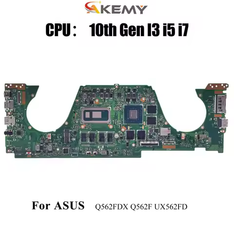 UX562FD Laptop Motherboard For ASUS ZenBook Q562FDX UX562 Q562F UX56IQ Notebook Mainboard With 10th 