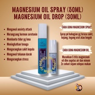 2411 MAGNESIUM SPRAY / MAGNESIUM DROP ARA WELLNESS RECOMMENDED BY DR NORMAN [50ML / 30ML]