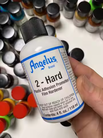 1pcs Angelus fabric medium/plastic adhesion promoter/gloss reducer/thinner 118ml DIY leather sneaker
