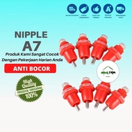Drinking Nipple A7 Quail Chicken Rabbit Farm Chicken Eggs nipel A7 Drinker Parallel