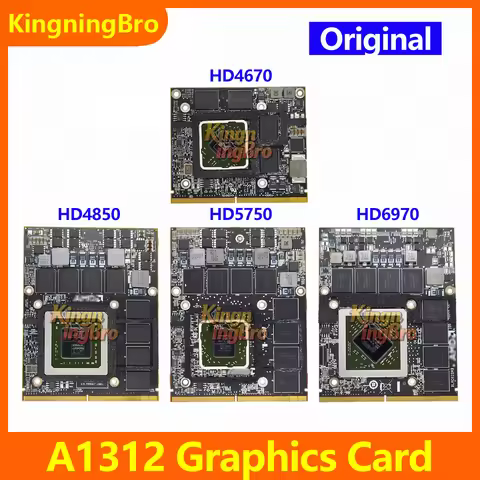 Original 256MB 512MB 1GB 2GB GPU for iMac 27' A1312 Video Graphics Card 2009 2010 2011 Years