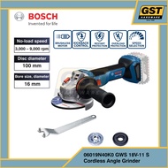 Bosch GWS 18V-11 S 4" Angle Grinder Speed Control Cordless Angle Grinder 1100W