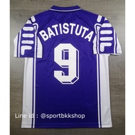 [Retro]-Retro Fiorentina Home Football Shirt 1999/2000 With Number 9 BATISTUTA