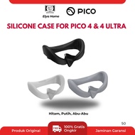 VR Silicone Case Face Pad For Pico 4 and Pico 4 Ultra Replacement Face Cover Protective Case Anti-Sw