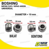 bos boshing bearing bulat gentong mesin cuci sanyo sharp polytron 10mm - bulat 20x10x13 packing bubble