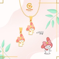 6K (300) AND 8K (375) GENUINE GOLD MELODY PENDANT CODE LK 272 CHILDREN'S PENDANT CAP 240