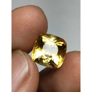 Golden Citrine Yellow Gold Amethyst 5.5 Ct 10 x 10 x 8.5 mm