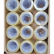 1 BOX 1 CARTON CLEAR BROWN 100 YARD DUCT TAPE CLEAR BROWN DUCT TAPE 1 BOX 2 INCH 45MM 90 YARD 100 YA