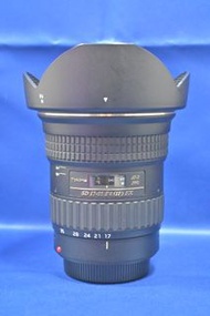 新淨 Tokina 17-35mm F4 For Canon EF 全幅鏡 恆定F4光圈 廣角變焦 旅行 風景一流 5D4 7D2 6D2 1DX R機可用 R5 R6 R8 R3 R1 R7 R10