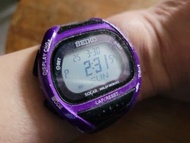 #日本限量版， 90 年代最强， seiko 太陽能多功能計時跳字，罕有紫色特別版