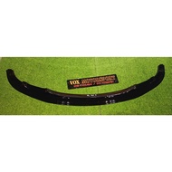 09-10 bmw e92 e93 mtech front lip depan gts diffuser gloss black quality tebal untuk add on upgrade 