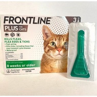 Frontline Plus 8 Weeks Or Older Cat Flea Treatment - 1 tube