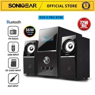SonicGear EVO 5 Pro BTMI Bluetooth, SD Card, USB Playback, FM Radio Multimedia Speaker