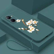TPU drawing flowers and birds Vivo V29-Vivo V29 Pro-Vivo V29E