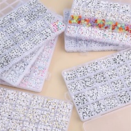 Alphabet Beads Set | Friendship Bracelet DIY | Letter Beads | Cube Beads | Round Beads