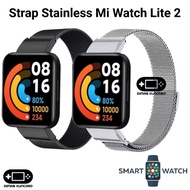 Strap Stainless Mi Watch Lite 2 tali jam tangan steel xiaomi redmi 2 smartwatch