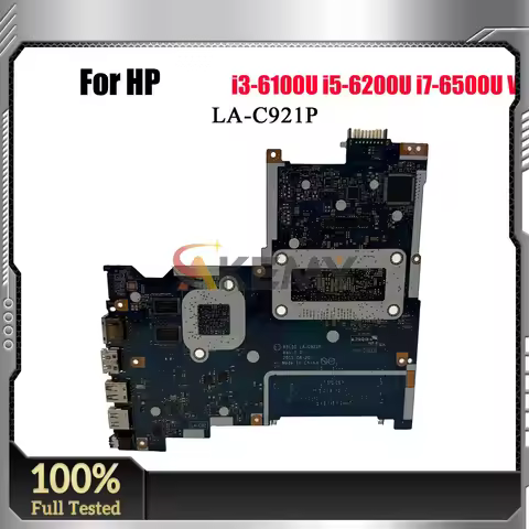 LA-C921P 828188-601 Laptop Mainboard For HP 15-AC 15-AY 250 Laptop Motherboard i3 i5 i7 6th Gen V2G 