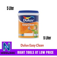 Dulux Easy Clean Interior Wall Paint / Cat Dalam Dinding Rumah 5L - 5 Liter